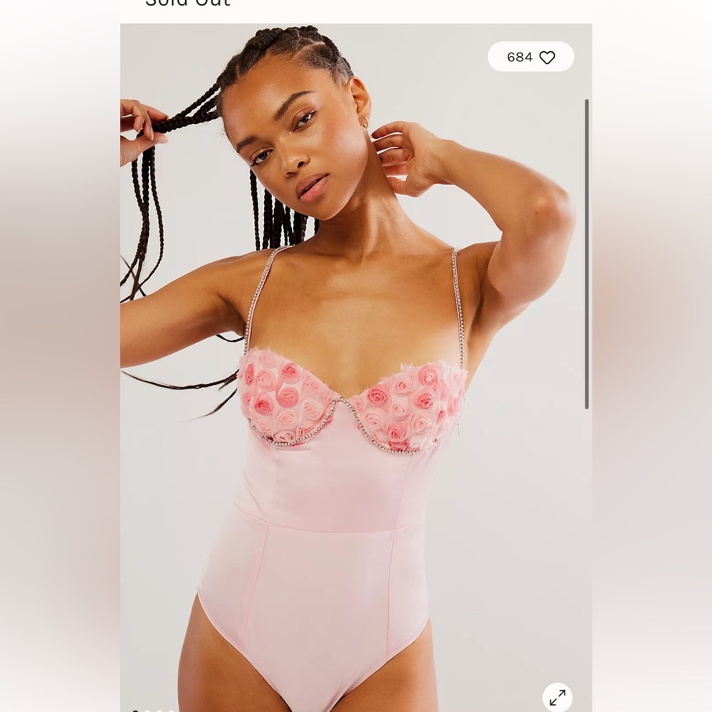 NWT For love and lemons skye bodysuit Never worn